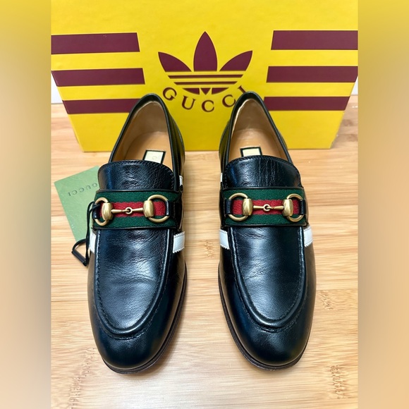 Gucci x Adidas Horsebit Loafers - Picture 2 of 9